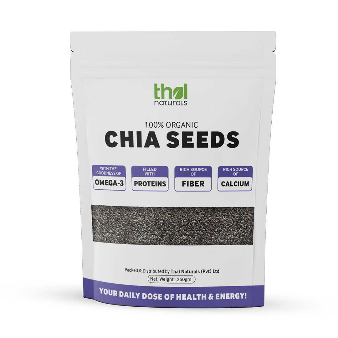 Thal Naturals Mexican Chia Seeds (250 gm)